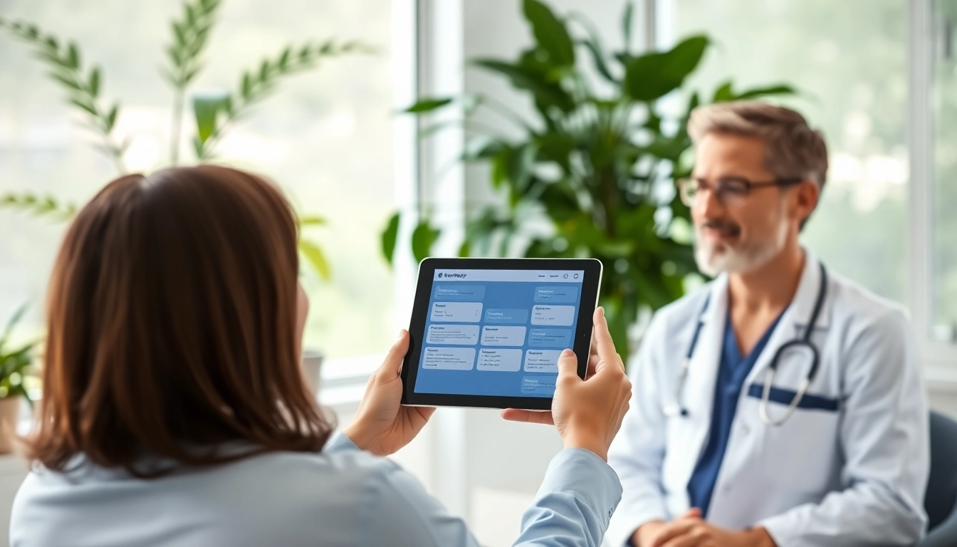 Engaging healthcare professional demonstrating integrating eprescribing systems to enhance patient care.